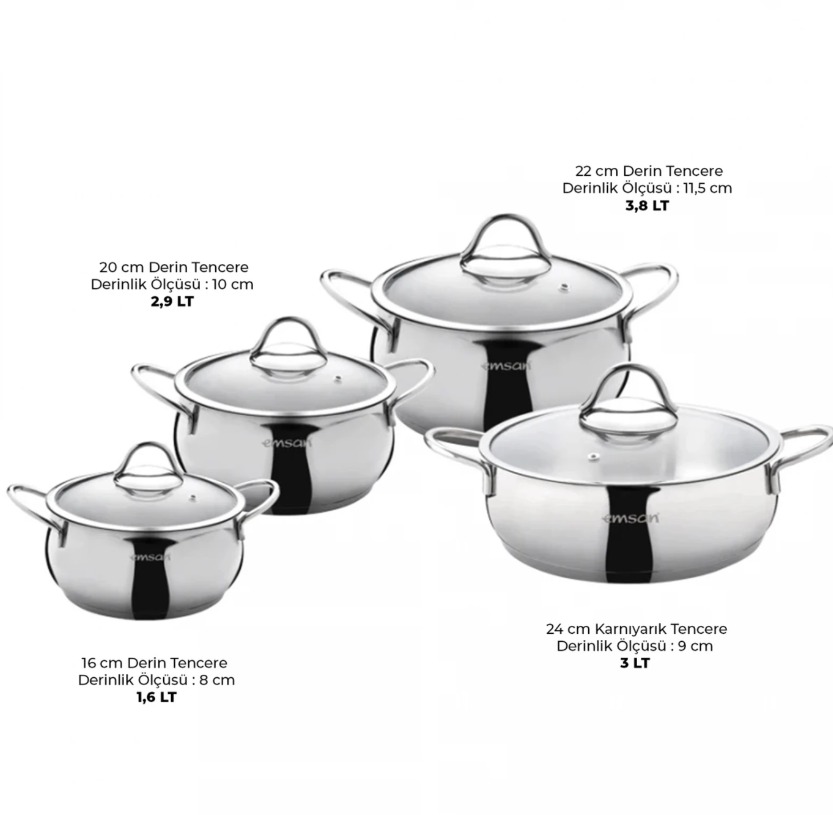 Karaca Stream Bone Saturn 24 Parça 6 Kişilik Yemek Takımı Platin