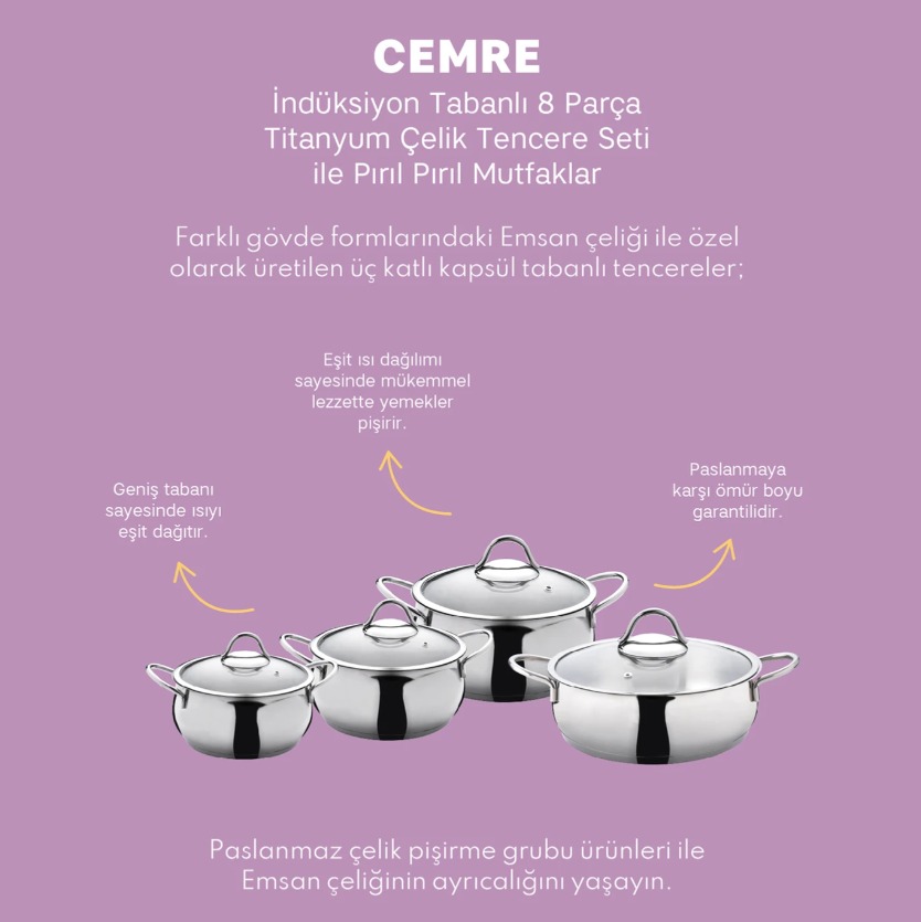 Karaca Stream Bone Saturn 24 Parça 6 Kişilik Yemek Takımı Platin